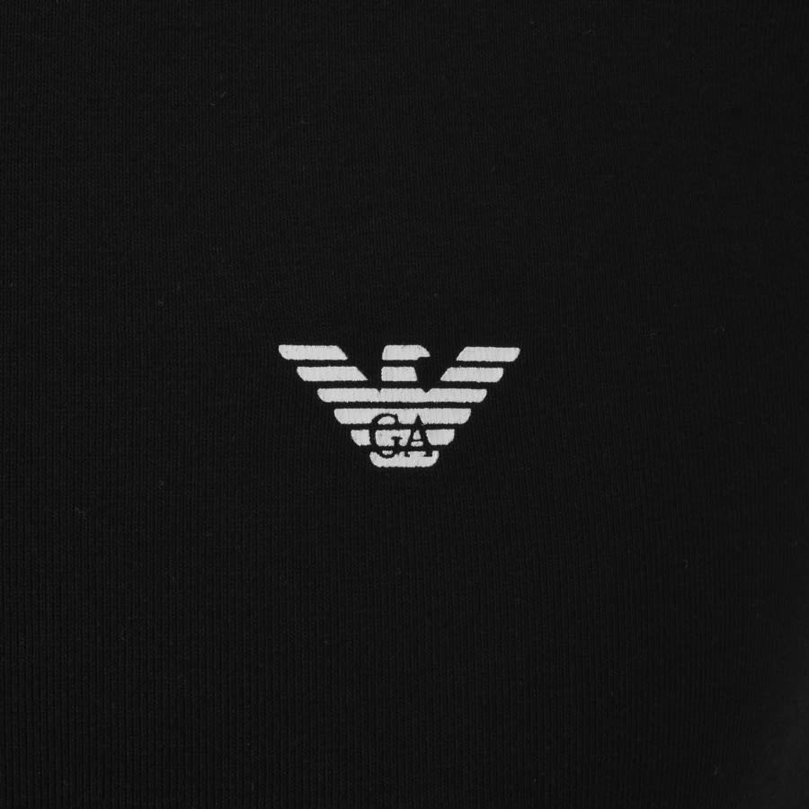 Alternative Image for ProductEmporio Armani Lounge Crew Neck T Shirt Black3